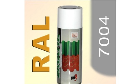 Краска аэрозольная RAL 7004 (Серый)