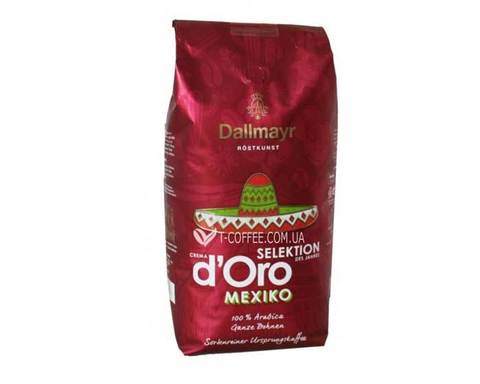 Кофе в зернах Dallmayr Crema d'Oro Mexiko, 1 кг