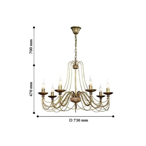 Люстра подвесная F-Promo Chateau 2163-7P