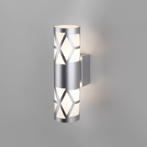 Настенный светодиодный светильник Fanc LED серебро MRL LED 1023