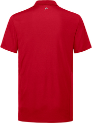 Теннисное поло Head Club Tech Polo Shirt M - red
