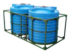 Кассета для полива / КАС 10,000 литров
 Хромов 10000 л. вертикальный (4080x2070x2560см;синий) - арт.560926