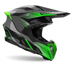 Кроссовый шлем Airoh Twist 3 Shard green gloss L (59-60)
