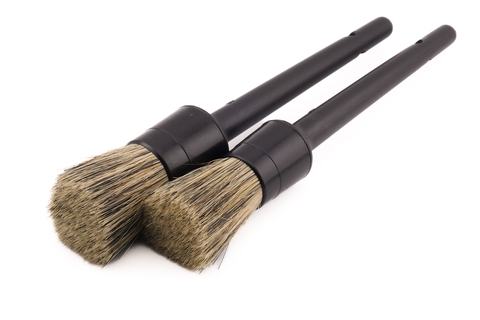 A302 PREMIUM Natural Hair Detaling Brush Set-2 Кисточки из натурального ворса 2 шт (16,18 см., ворс 45мм)