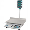 Весы торговые настольные CAS AP-1 (30M Big Tr.), RS232, 30кг, 5/10гр, 255x440, увеличенная платформа, с поверкой, со стойкой