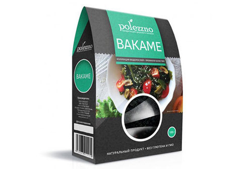 Водоросли вакаме Polezzno, 100г