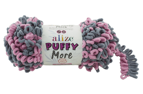 Пряжа Alize Puffy More цвет 6281