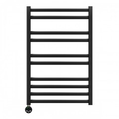 Полотенцесушитель электрический Lemark Unit - LM45810EBL (П10 500x800), левый/правый, черный