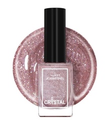 JEANMISHEL CRYSTAL 711 Лак для ногтей с блестками 3D эффект голографии 12мл