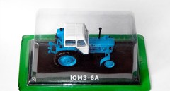 Tractor UMZ-6A blue-white 1:43 Hachette #37