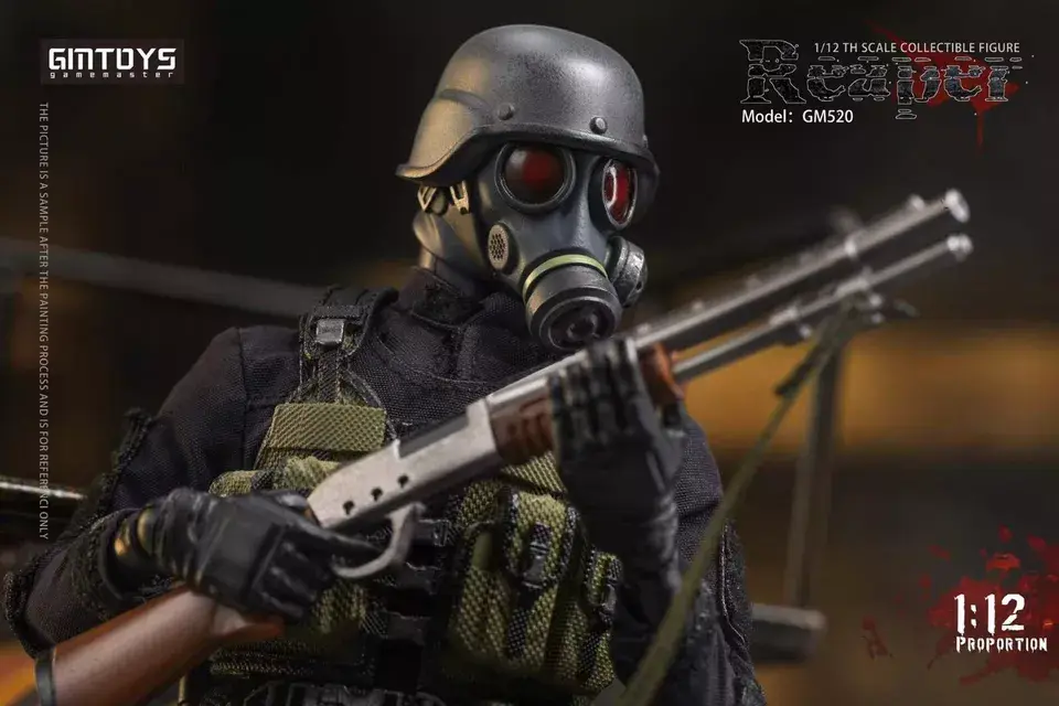 Фигурка Ханк масштаб 1/12 Resident Evil