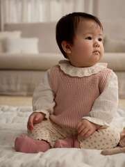 Комплект из трех предметов для малышей Next E65-157, Розовый, Молочный