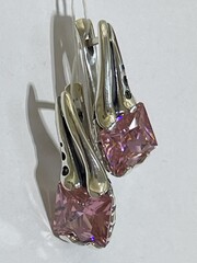 Фанта (серьги из серебра)