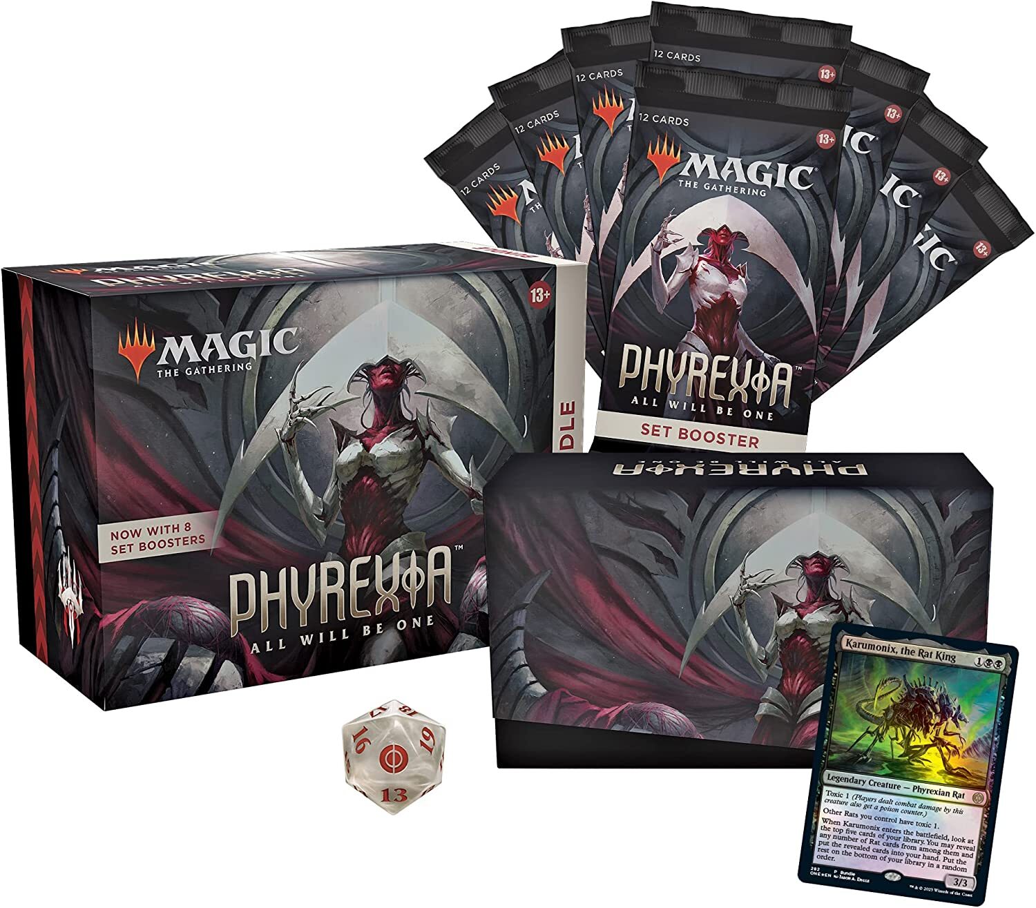 Набор Bundle Phyrexia: All Will be One (на английском языке) - купить по  выгодной цене | Единорог - Настольные игры