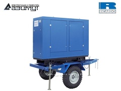 Дизельный генератор Азимут ЭД-10-Т400-2РПМ19 Ricardo на шасси в капоте с автозапуском