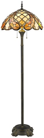 Лампа напольная Velante Tiffany 865-805-03