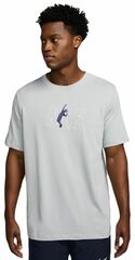 Теннисная футболка Nike Court Dri-Fit Short Sleeve T-Shirt - wolf grey