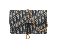 Сумка Dior Saddle синий