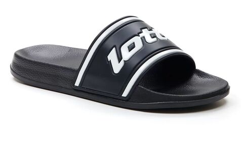 Сланцы Lotto Midway Slide - all black//all white