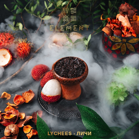 Табак Element Lychee (Вода) 100 г