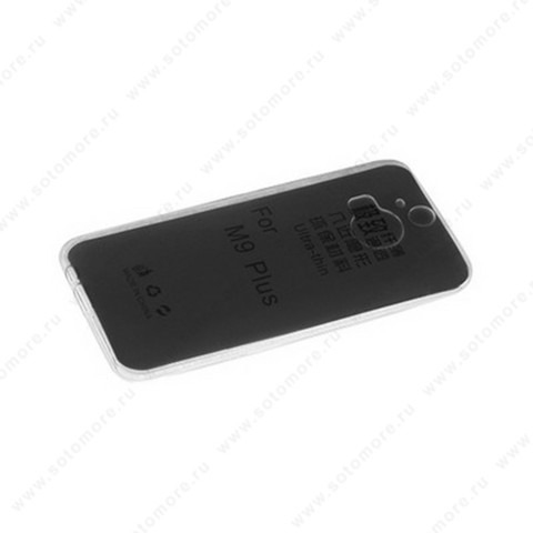 Накладка силиконовая для HTC One M9 Plus прозрачная
