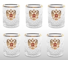 Хрустальный набор для виски со штофом «Президент», фото 3