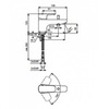 Смеситель на борт ванны на 1 отверстие Ideal Standard CeraPlan III B0769AA