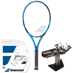 Ракетка теннисная Babolat Pure Drive 110 - blue + струны + натяжка