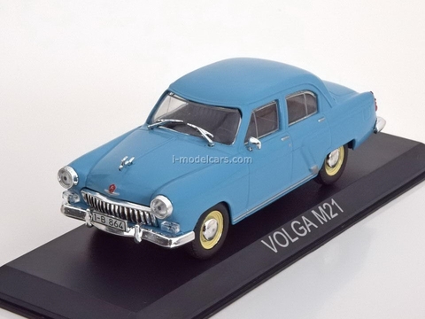 GAZ-M21 Volga light blue 1:43 DeAgostini Masini de legenda #4