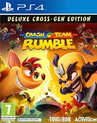 Crash Team Rumble Deluxe Edition (диск для PS4, полностью на английском языке)