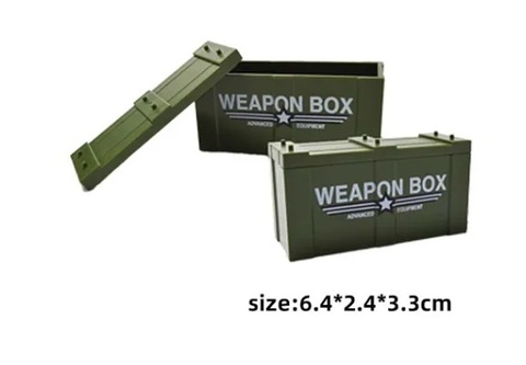 Ящик для боеприпасов в ассортименте детали для конструктора
