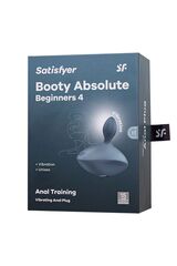 Серая анальная вибровтулка Booty Absolute Beginners 4 - 