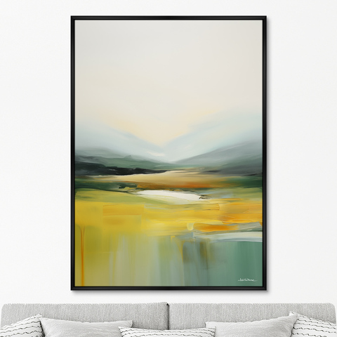 ArtNoMore - Репродукция картины на холсте Landscape collection, Meadows, No 2, 2024г.