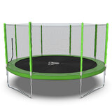 Батут DFC Trampoline Fitness с сеткой 14ft фото №3