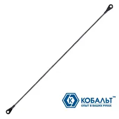 Полотно ножовочное по плитке КОБАЛЬТ 150 мм, струна карбид-вольфрамовая, зерно 60 (1 шт), блистер (248-337)