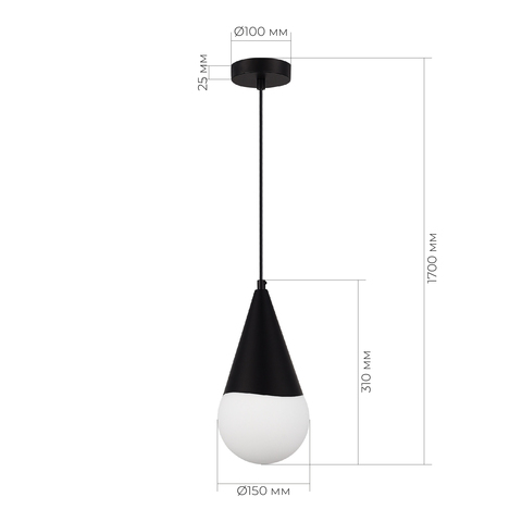 Светильник подвесной Evoluce Fiori SLE1197-403-01