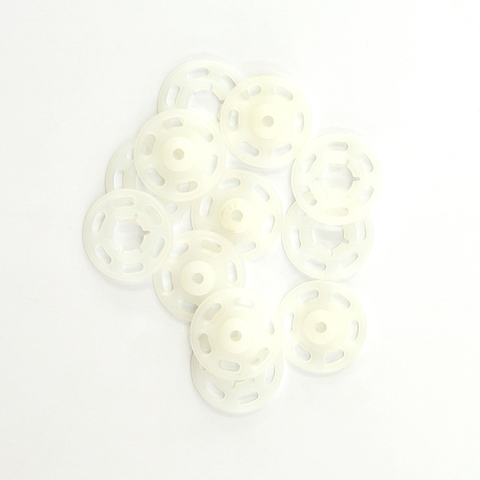 HEMLINE Кнопки пришивные, пластиковые, 21 мм, 6 пар