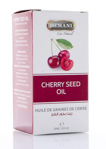 CHERRY SEED OIL, Hemani (ВИШНЕВОЙ КОСТОЧКИ масло, Хемани), 30 мл.