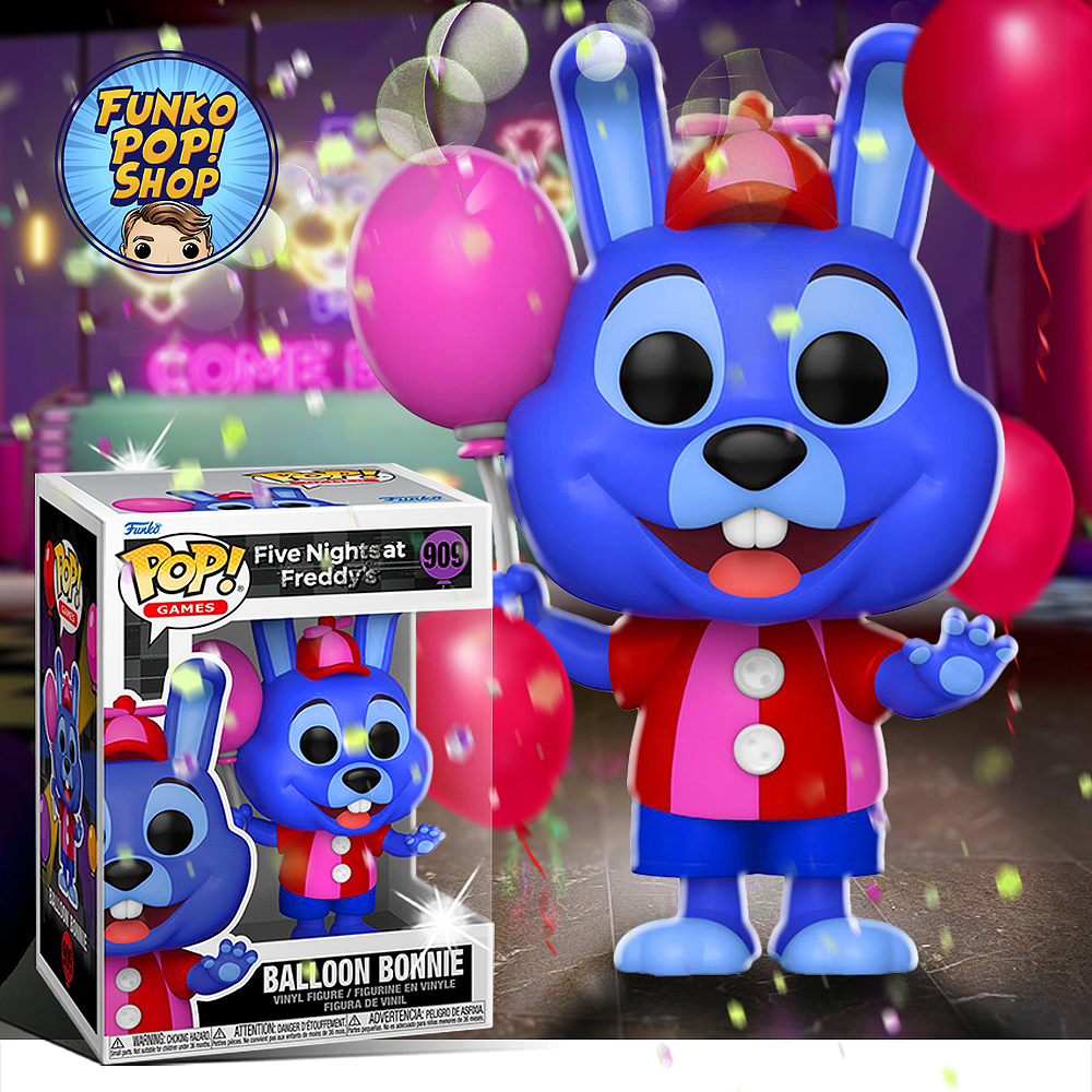 Фигурка Funko POP! FNAF Balloon Bonnie / Фанко Поп ФНАФ Бонни с шариком -  купить по выгодной цене | Funko POP Shop