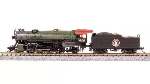 Паровоз Broadway Limited USRA Heavy Mikado GN#3201 Paragon4 Sound&Dcc