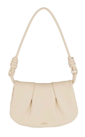 Кожаная сумка-сэтчел Loewe Paseo белый