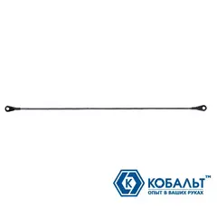 Полотно ножовочное по плитке КОБАЛЬТ 150 мм, струна карбид-вольфрамовая, зерно 60 (1 шт), блистер (248-337)