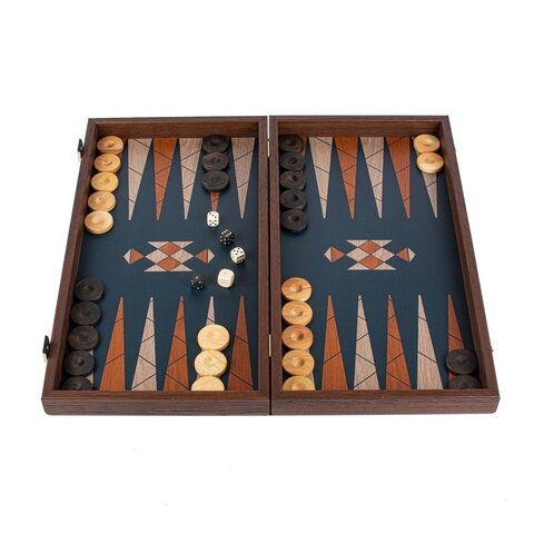 Нарды 48x26см Manopoulos Backgammon дерево печатный рисунок Бохо шик ручная работа
