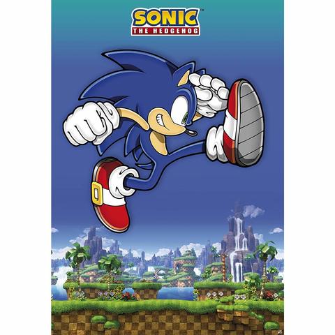 Постер ABYstyle: SONIC: Poster Sonic Jump ! (98x68)