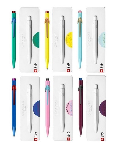 Ручка шариковая Caran d`Ache 849 Claim Your Style Edition 2 LE, Hibiscus Pink (849.536)
