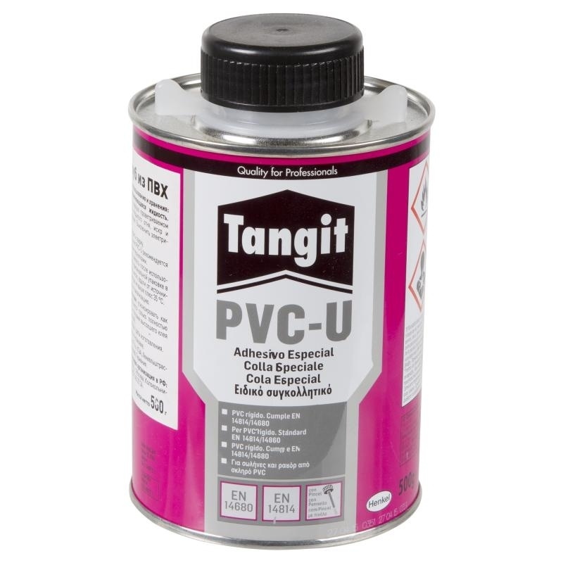 Клей для ПВХ Tangit PVC-U 1кг. с кистью