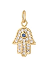 Подвеска Хамса с инкрустацией