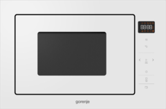 Микроволновая печь Gorenje BM251SG2WG, 900 Вт, сенсорные переключатели, встраиваемая, белая Микроволновая печь Gorenje BM251SG2WG, 900 Вт, сенсорные переключатели, встраиваемая, белая