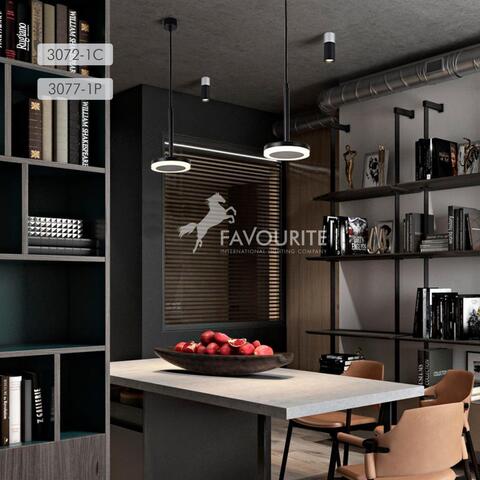 Накладной светодиодный светильник Favourite Deepak 3072-1C