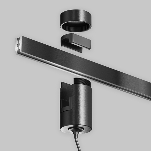 Трековый светильник Maytoni Focus led TR157-1-12W3K-B
